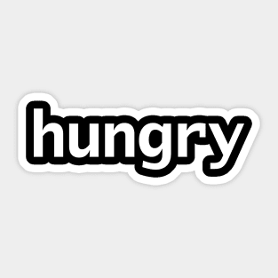 Hungry Sticker